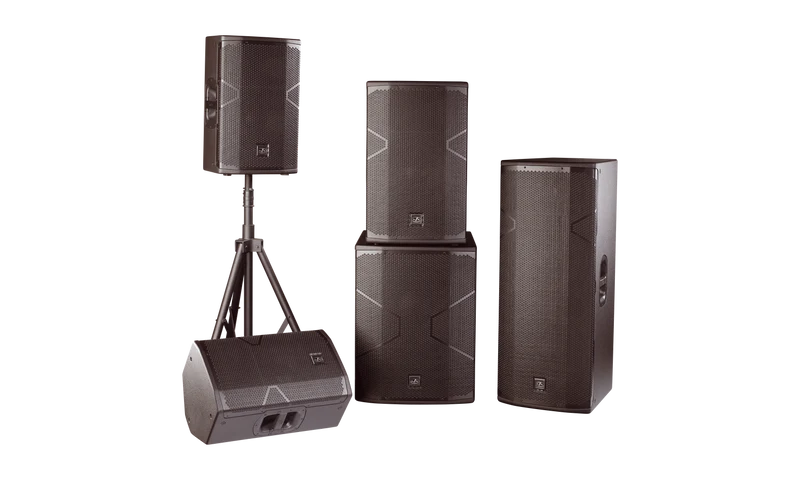 Das VANTEC-15A Cassa attiva 15" a 2 vie 750 w, 135 db- 230/115 v - nera
