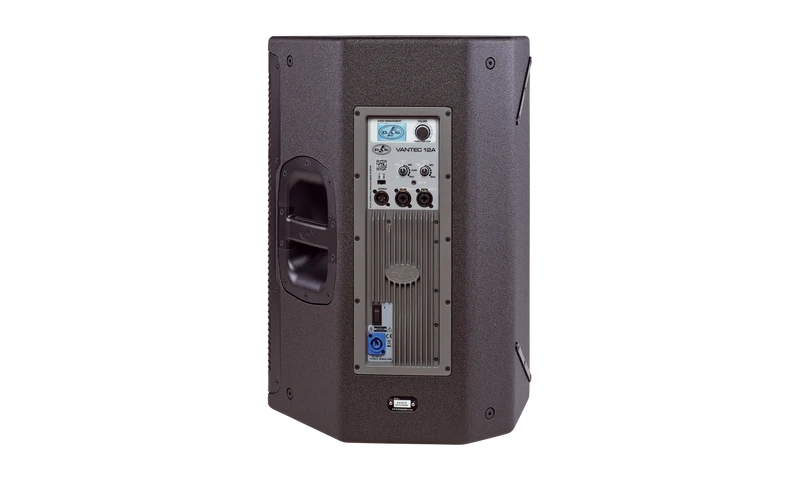 Das VANTEC-12A Cassa attiva 12" a 2 vie 750 w, 135 db- 230/115 v - nera