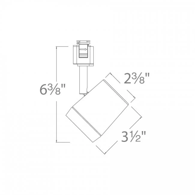 Oculux Luminaire Projecteur Spot WAC Lighting
