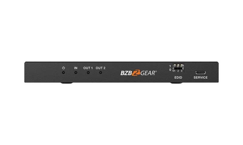 Bzbgear BG-8K-DA12A 1x2 8k hdmi splitter scaler hdr