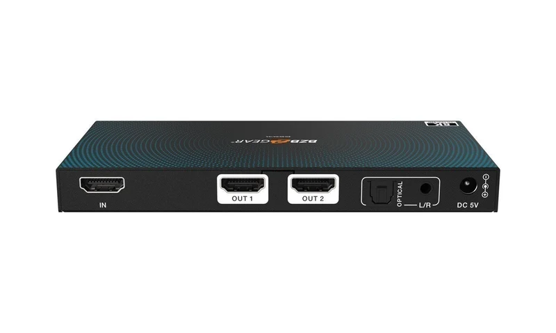 Bzbgear BG-8K-DA12A 1x2 8k hdmi splitter scaler hdr