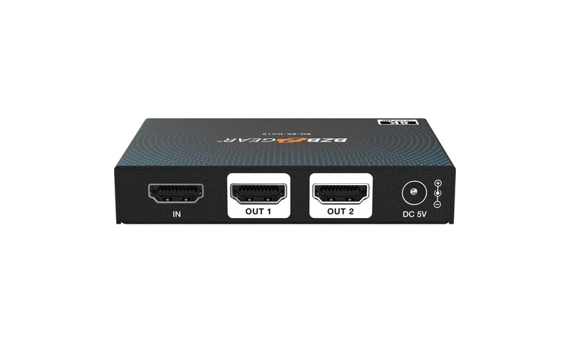 Bzbgear BG-8K-DA12 1x2 8k uhd hdmi 2.1 splitter con autodownscaling 8k60/4k120