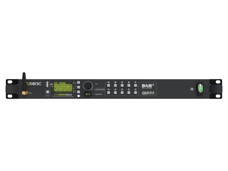 INTUSONIC NSA52 Media Player a 5 sorgenti con DAB+