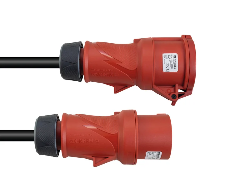 PSSO CEE Prolunga 32A 5x6 10m rossa