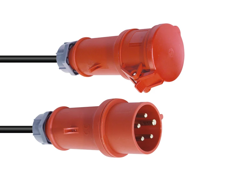 PSSO Prolunga CEE 16A 5x2,5 25m rosso