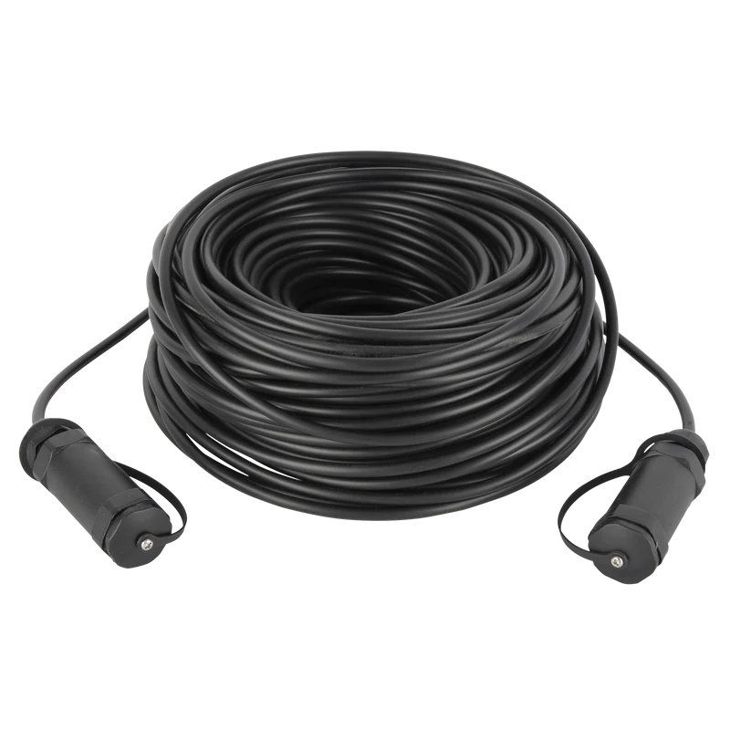 DAP Armoured HDMI 2.1 AOC 8K Fibre Cable 50 m - Armoured - gold plated 50 m - Armato - placcato oro
