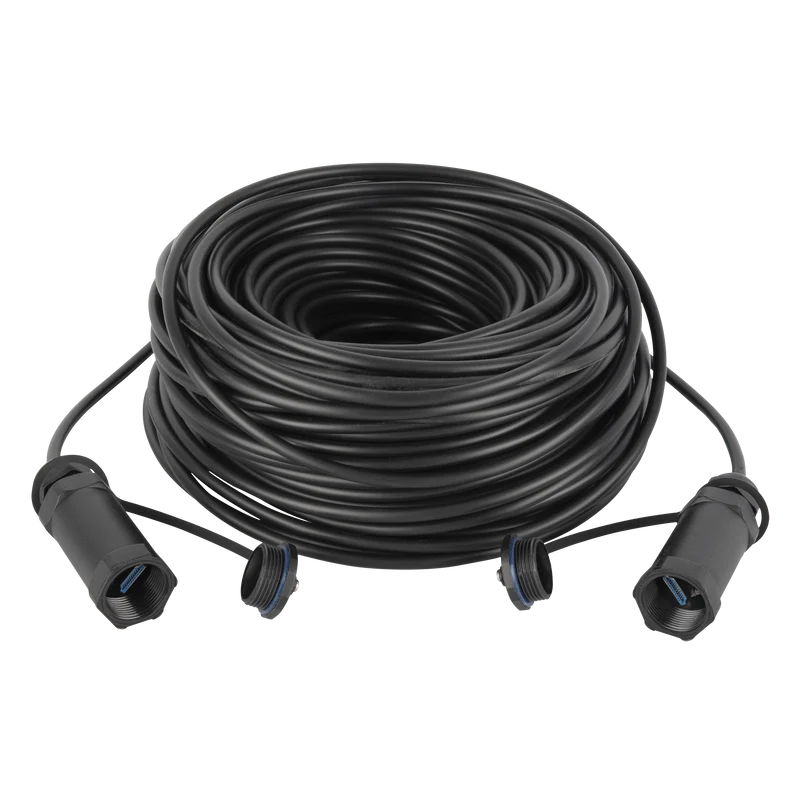 DAP Armoured HDMI 2.1 AOC 8K Fibre Cable 15 m - Armoured - gold plated 15 m - Armato - placcato oro