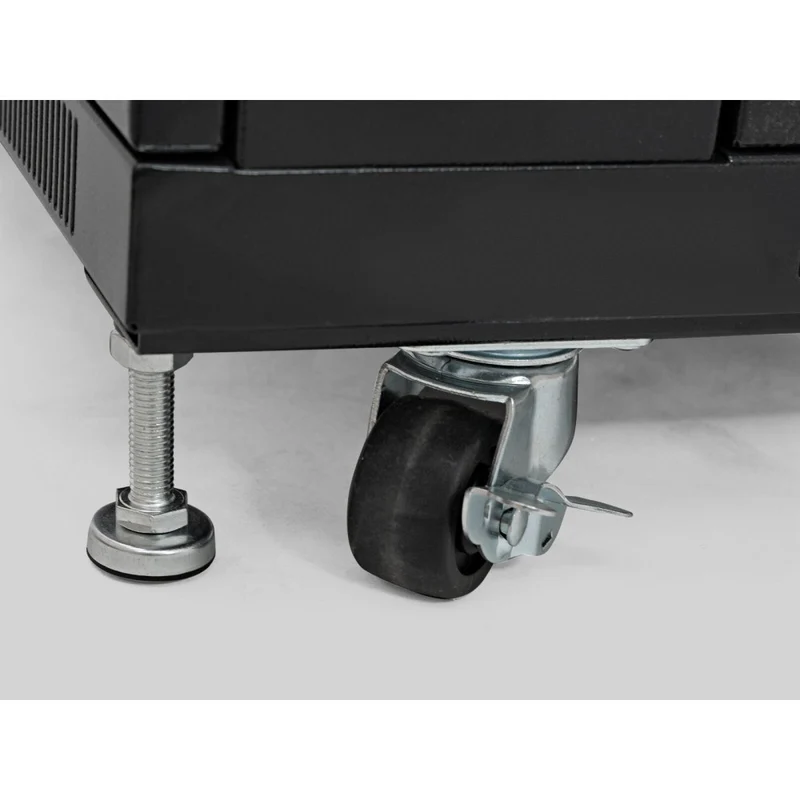 ROADINGER SSC-28 Armadio in Acciaio con Porta in Vetro 28U