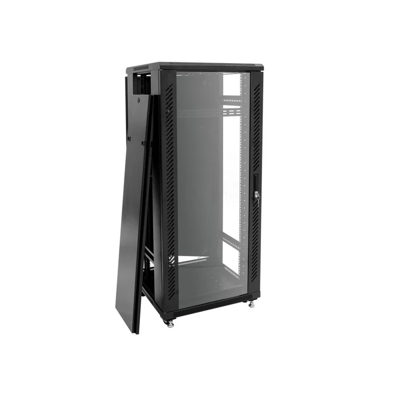 ROADINGER SSC-24 Armadio in Acciaio con Porta in Vetro 24U