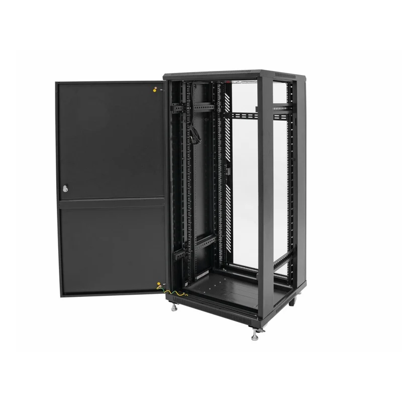 ROADINGER SSC-24 Armadio in Acciaio con Porta in Vetro 24U