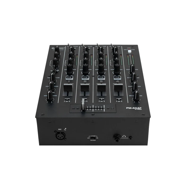 OMNITRONIC PM-404F Mixer DJ a 4 canali con Filtro e Bluetooth