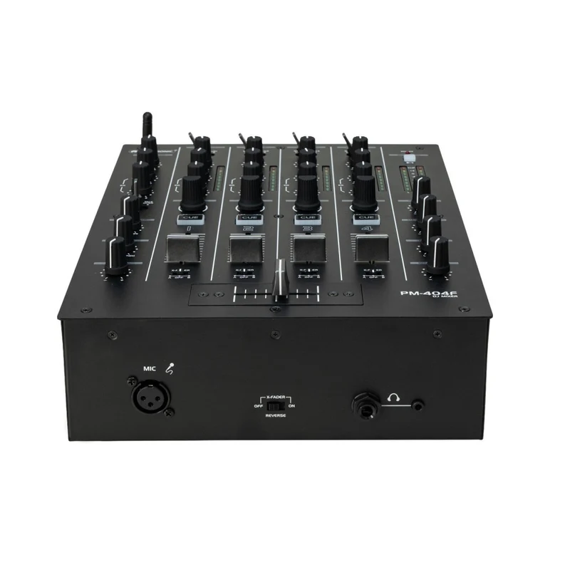 OMNITRONIC PM-404F Mixer DJ a 4 canali con Filtro e Bluetooth