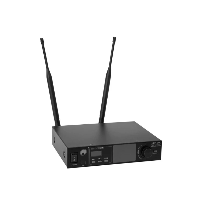 OMNITRONIC UHF-601 Sistema Microfonico Wireless a 1 canale 520-554 MHz