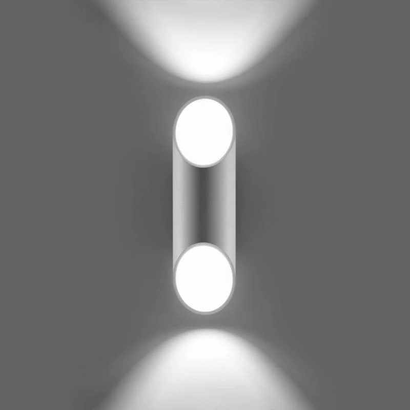 Applique Murale Tube Blanc pour Ampoule G9