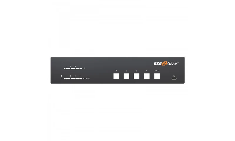Bzbgear BG-UHD-KVM41 Switcher kvm e hdmi a 4 porte