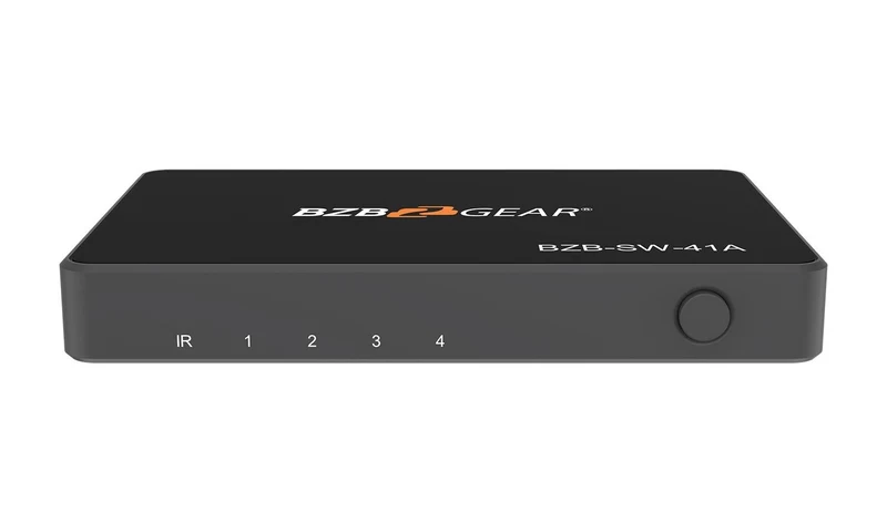 Bzbgear BG-BZB-SW-41A Switch hdmi 4x1 4kultra slim+telecomando ir