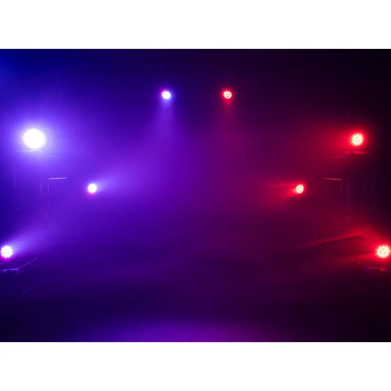 EUROLITE Set 4x LED PARty Spot Silent RGB/WW with Softbag
