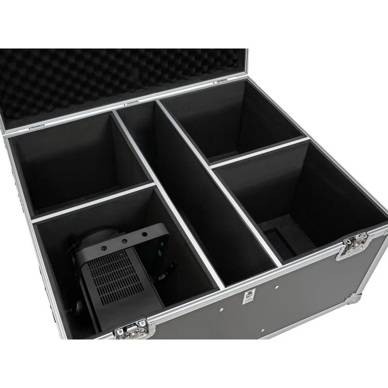 ROADINGER Flightcase 4x THA-100F MK3 con ruote