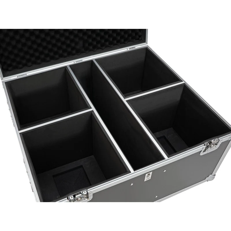 ROADINGER Flightcase 4x THA-100F MK3 con ruote