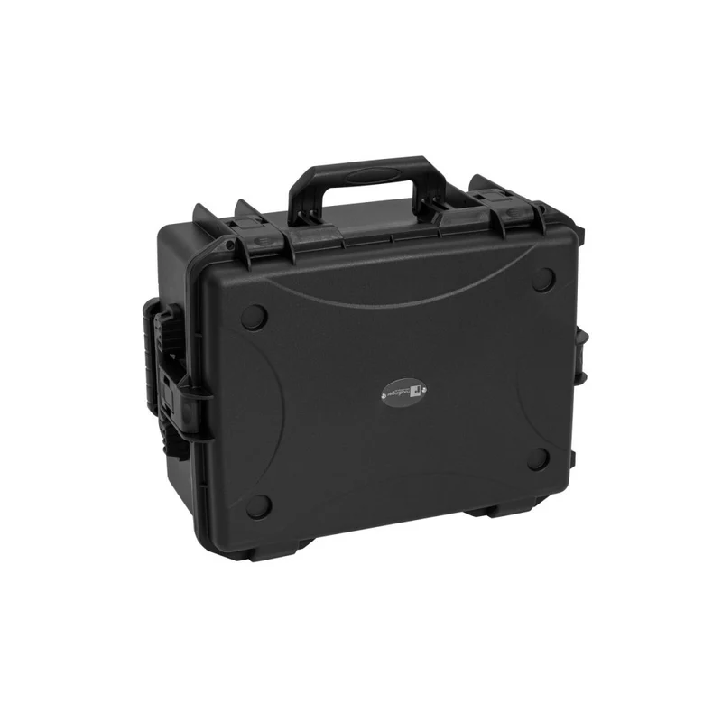 ROADINGER Case in Plastica per 8x AKKU Flat Light con Trolley