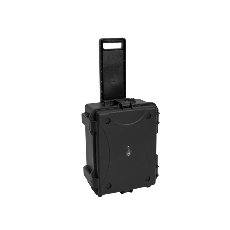ROADINGER Case in Plastica per 8x AKKU Flat Light con Trolley