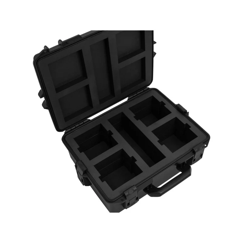 ROADINGER Case in Plastica per 4x AKKU UP-4 QCL Spot QuickDMX MK2