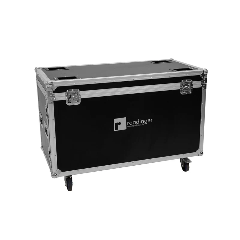 ROADINGER Flightcase 2x DMH-640 con ruote