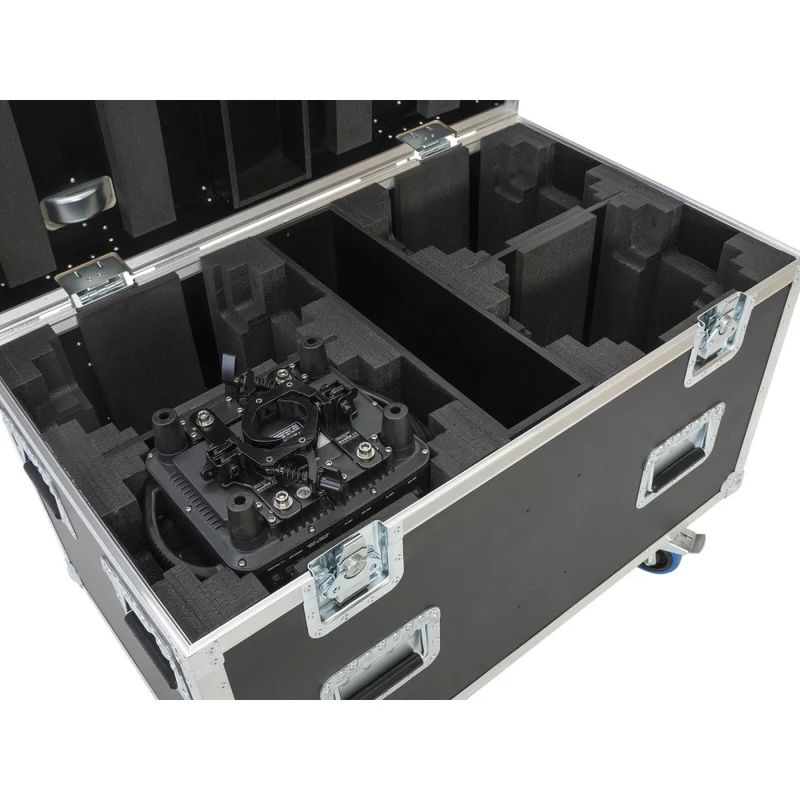 ROADINGER Flightcase HIGHLINE 4x LED IP TMH-H420 WASH