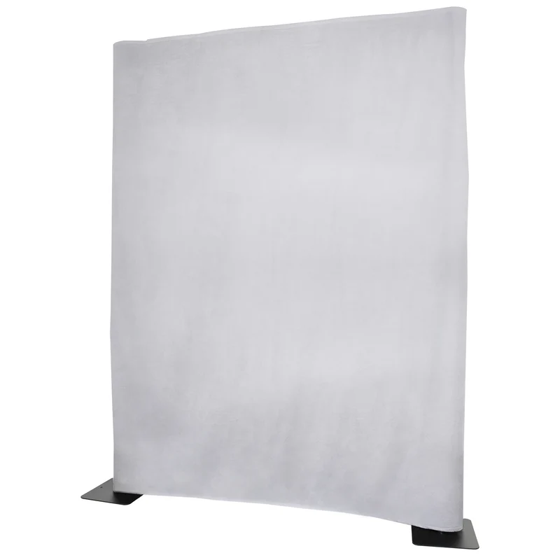 WENTEX P&D Curtain Dimout 7.67 oz/yd² (USA) White - 9' x 4' (W x H) - unpleated Colore bianco - 9' x 4' (L x H) - non plissettato