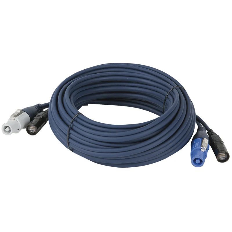 DAP Neutrik powerCON / etherCON Extension Cable - Data / Power 6 m CAT5 6 m CAT5
