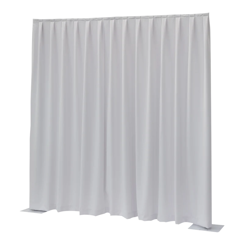 WENTEX P&D Curtain Dimout 260 g/m² White - 330 x 300 cm (W x H) - pleated Colore bianco - 330 x 300 cm (L x H) - plissettato