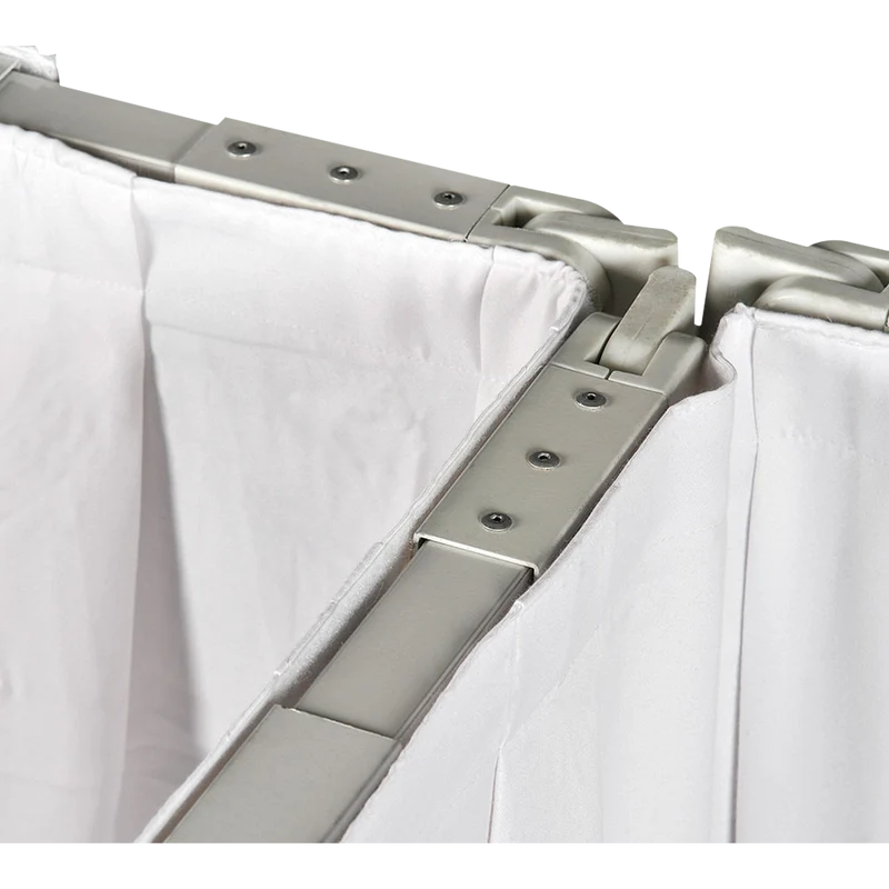 WENTEX P&D Curtain MGS 175 g/m² White - 330 x 500 cm (W x H) - pleated Colore bianco - 330 x 500 cm (L x H) - plissettato