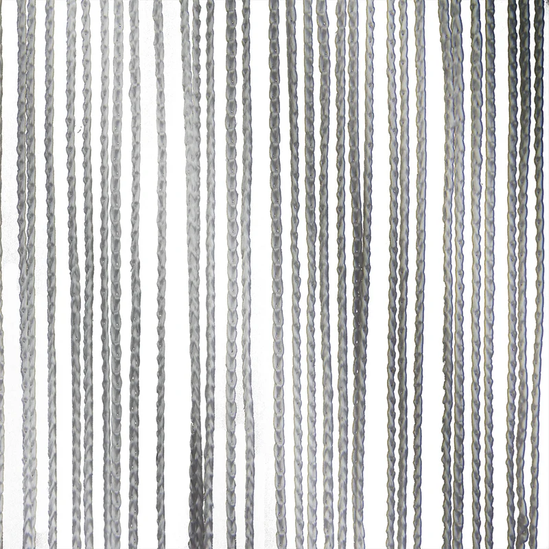WENTEX String Curtain Grey, 220 gram/m² 3m, Gray 300 x 300 cm (L x H) - non plissettato