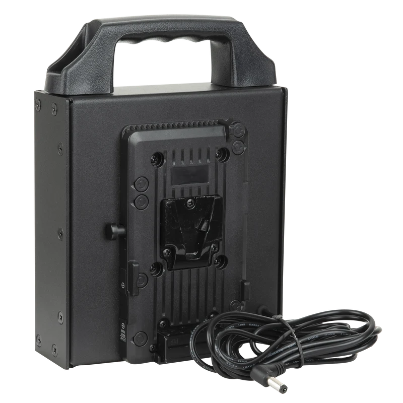 SHOWTEC V-Mount Battery Holder for Media Panel Per due batterie