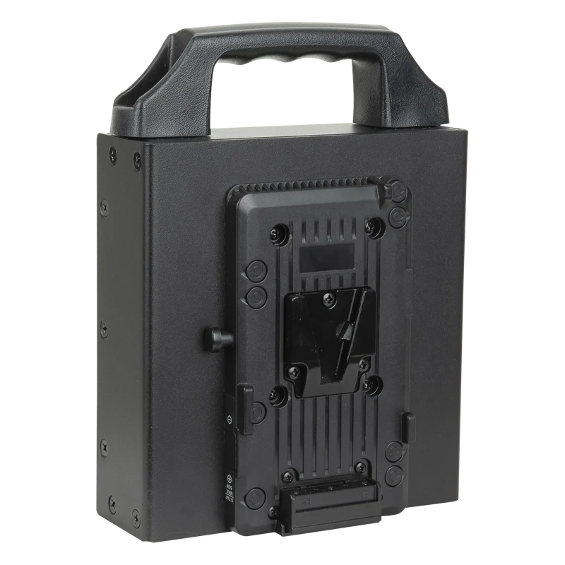 SHOWTEC V-Mount Battery Holder for Media Panel Per due batterie