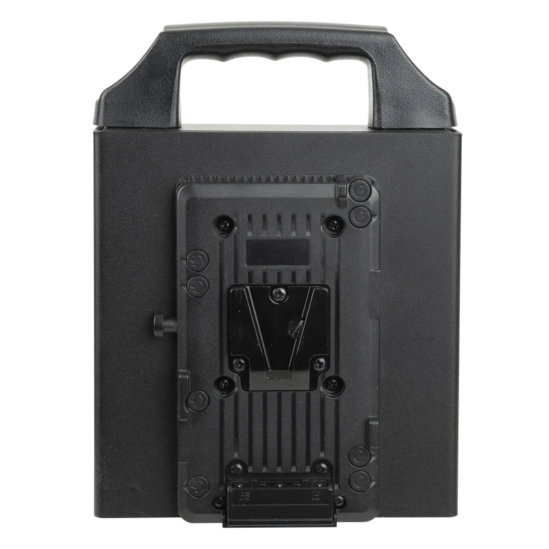 SHOWTEC V-Mount Battery Holder for Media Panel Per due batterie