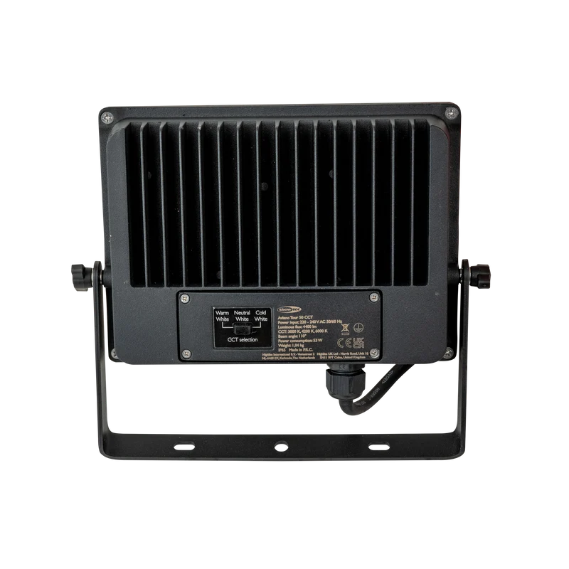 SHOWTEC Aviano Tour 50 CCT 50W 50 W Luce flood LED con temperatura colore selezionabile