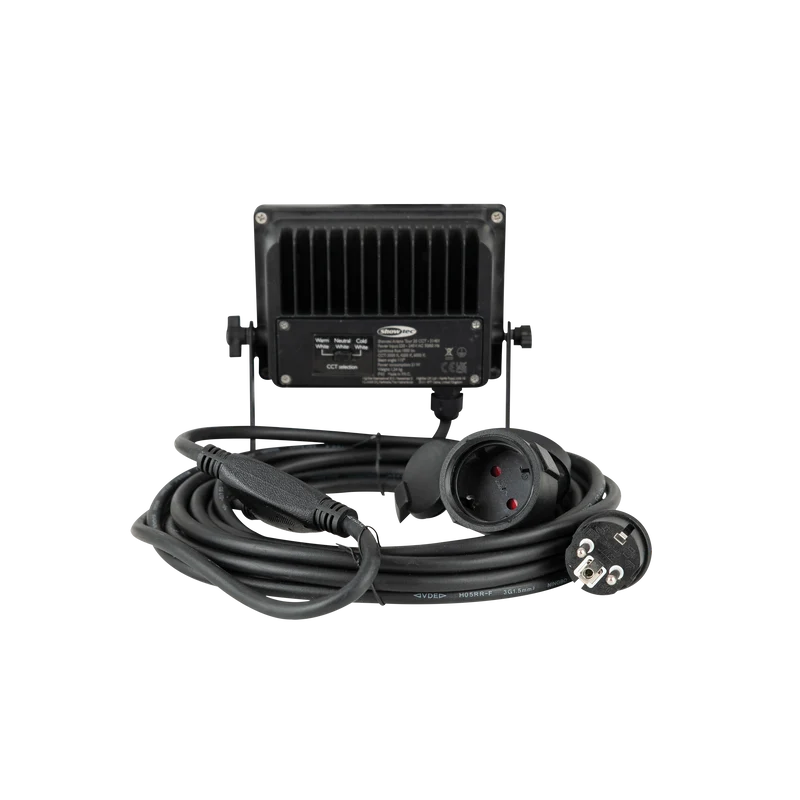 SHOWTEC Aviano Tour 10 CCT 10W 10 W Luce flood LED con temperatura colore selezionabile