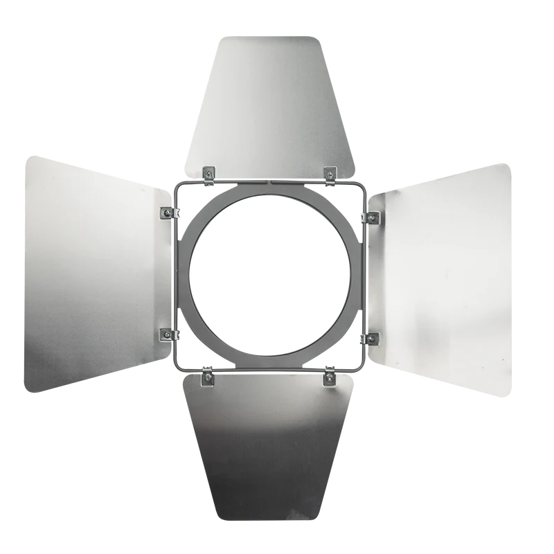 SHOWTEC Barndoor for Parcan 56 Silver 4 foglie - argento