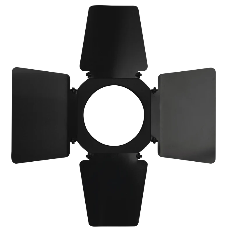 SHOWTEC Barndoor for Parcan 30 Black 4 foglie - nero