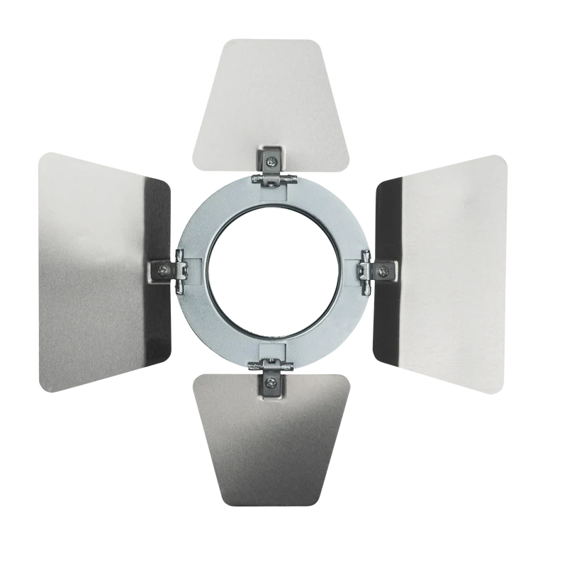 SHOWTEC Barndoor for Parcan 20 Silver 4 foglie - argento