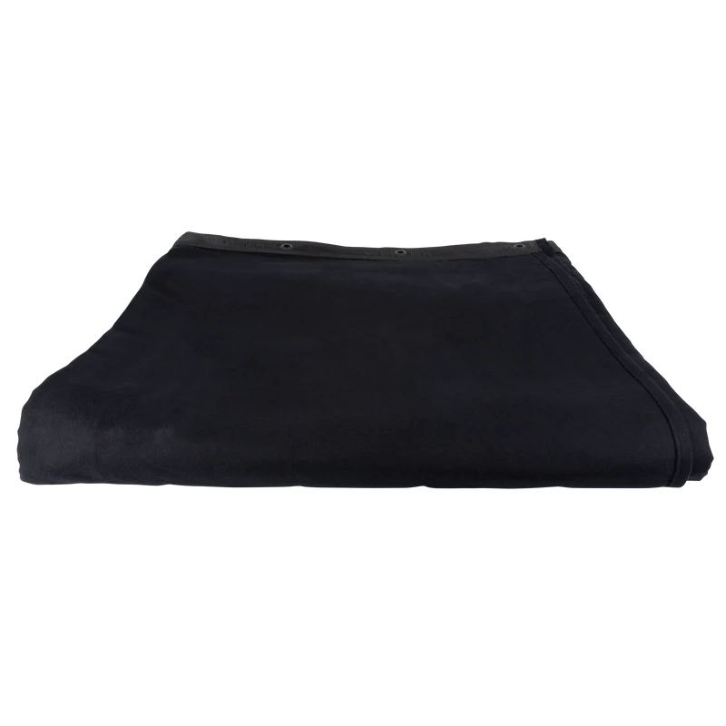 WENTEX Backdrop Stagemolton 320 g/m² 3,5m, 6m Nero - 600 x 350 cm (L x A) - non plissettato
