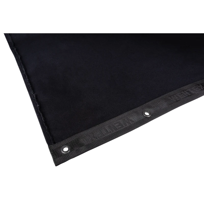 WENTEX Backdrop Stagemolton 320 g/m² 9m, 3m Nero - 300 x 900 cm (L x A) - non plissettato
