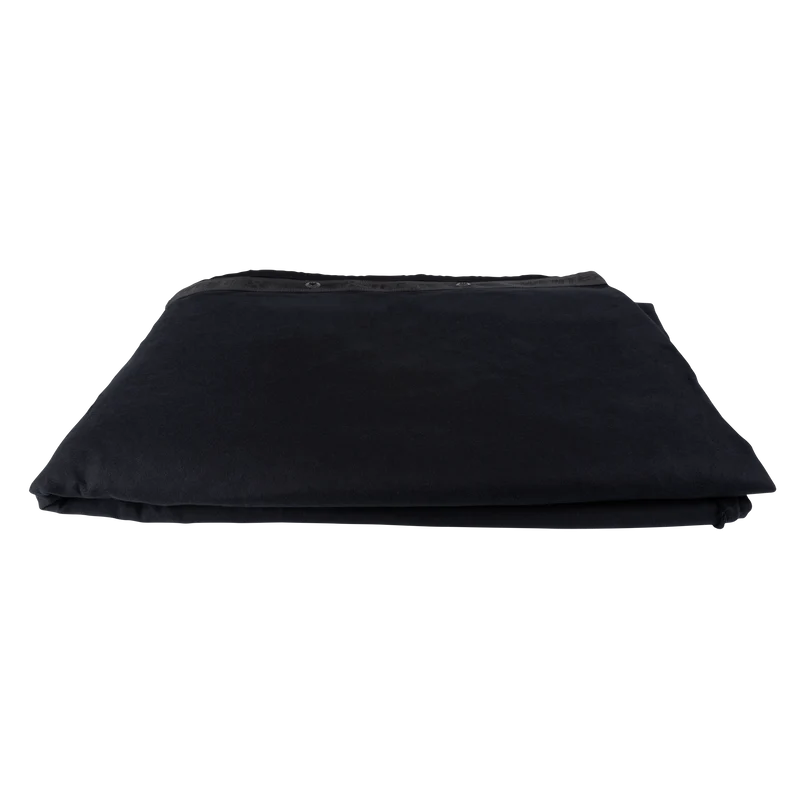 WENTEX Backdrop Stagemolton 320 g/m² 4m, 3m Nero - 300 x 400 cm (L x A) - non plissettato