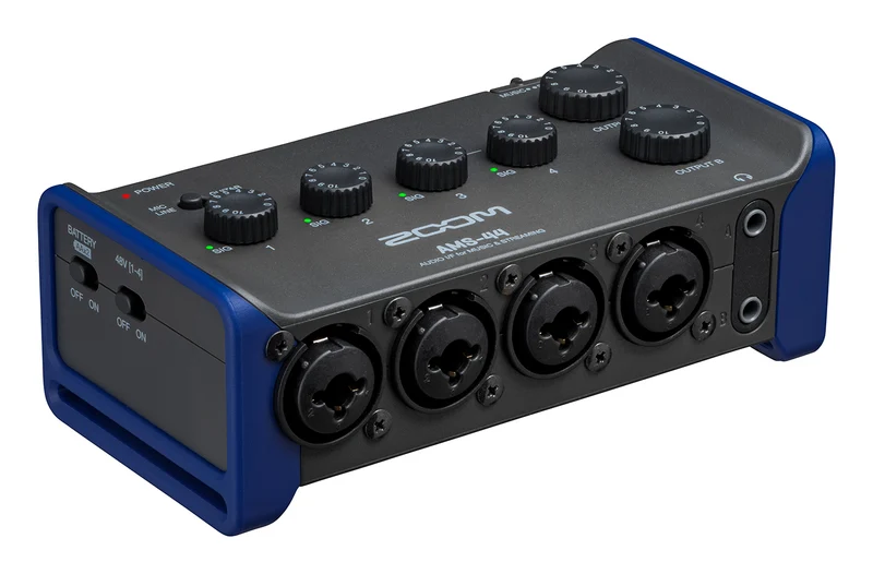Zoom AMS-44 - Interfaccia audio per registrazione e streaming