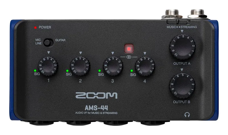 Zoom AMS-44 - Interfaccia audio per registrazione e streaming