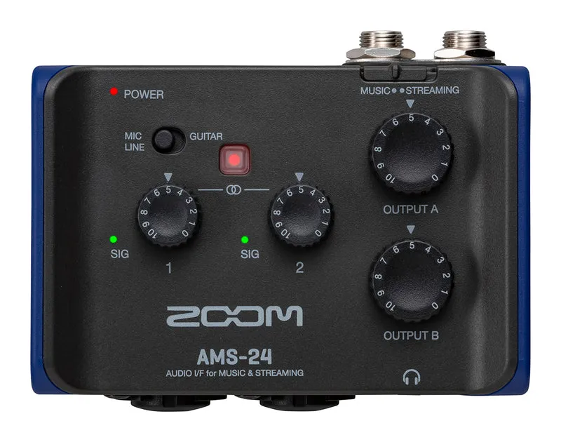 Zoom AMS-24 - Interfaccia audio per registrazione e streaming