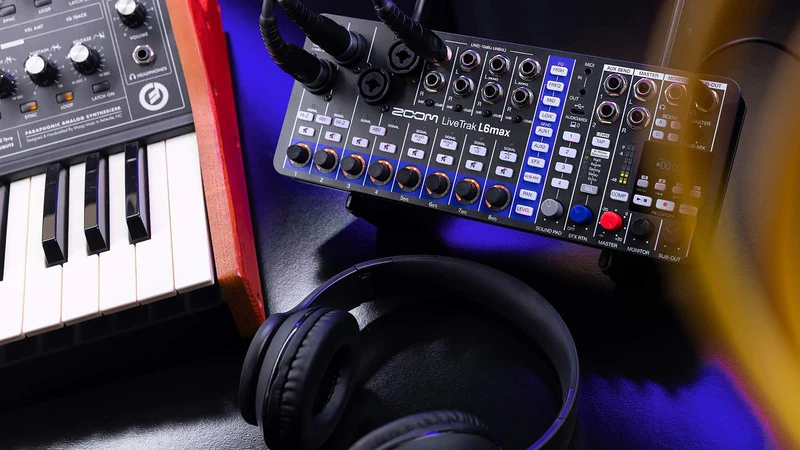 Zoom L6max - Mixer digitale 12 canali 32 Bit Floating Point