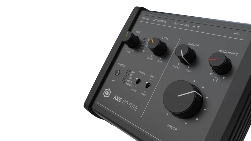 IK MULTIMEDIA AXE I/O ONE - Scheda audio USB per chitarra/basso