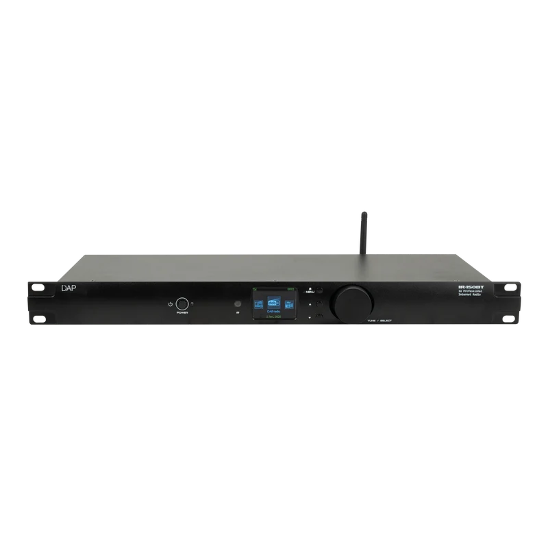 Dap IR-150BT Media Player Lettore multimediale 1U con funzione streaming, radio DAB+/Internet/FM e BT 4.2